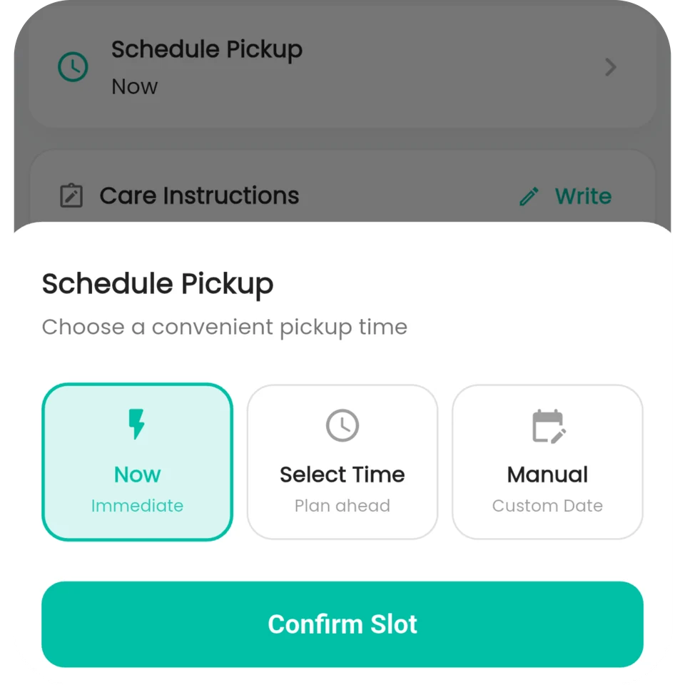Schedule Pickup